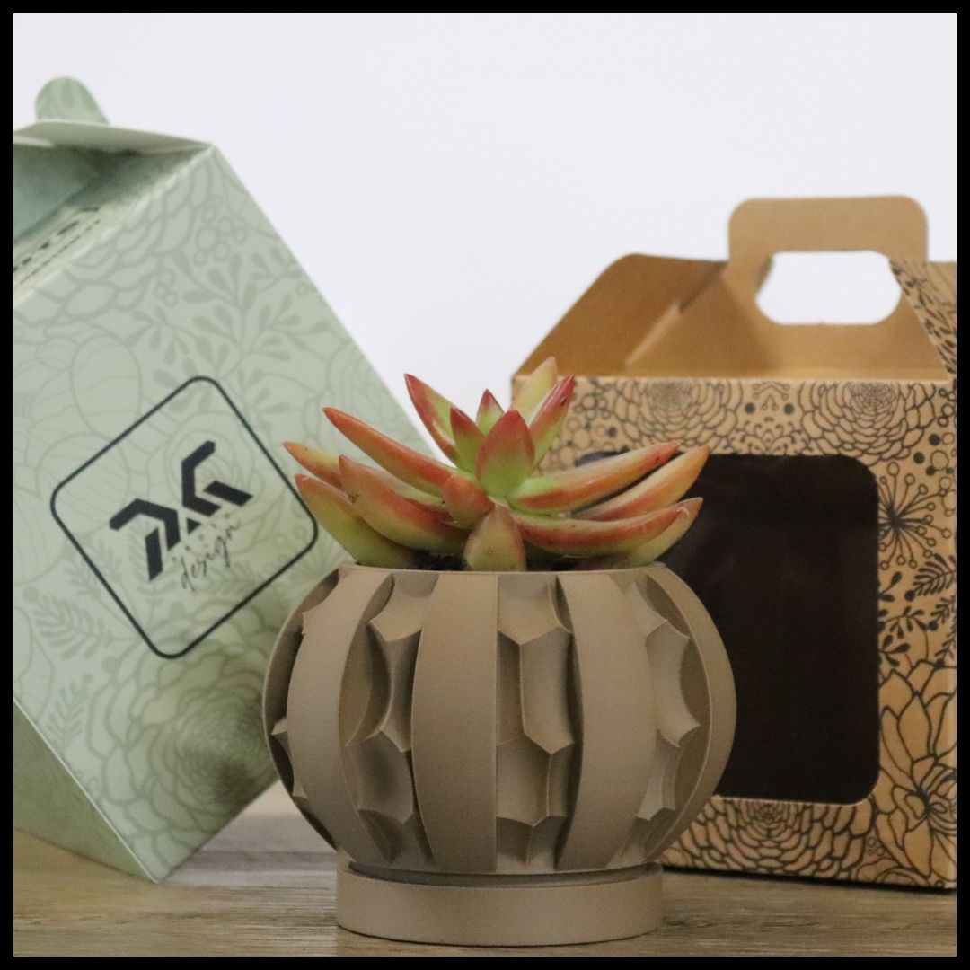 Vaso Tiny modello BRASILIA - MALT CLAY