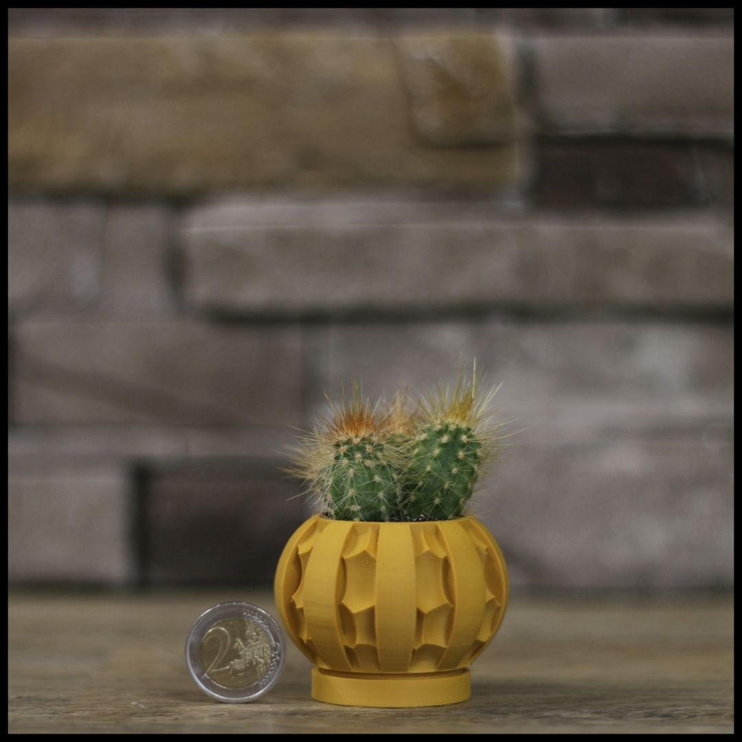 Vaso Mini modello BRASILIA - MUSTARD YELLOW