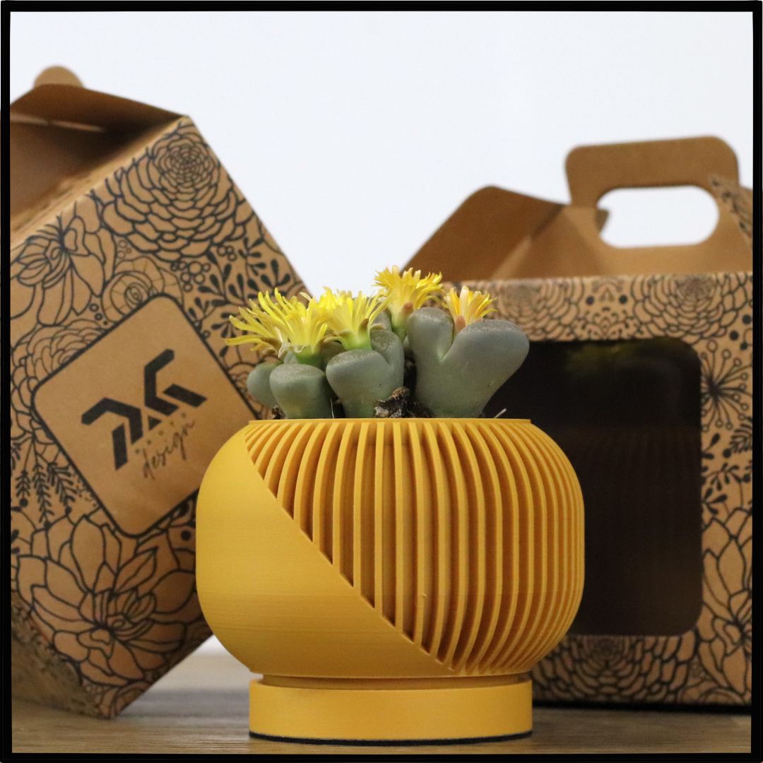 Vaso Tiny modello MALAGA - MUSTARD YELLOW