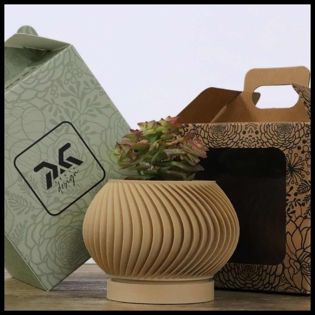 Vaso Tiny modello ARUBA - MATTE KRAFT
