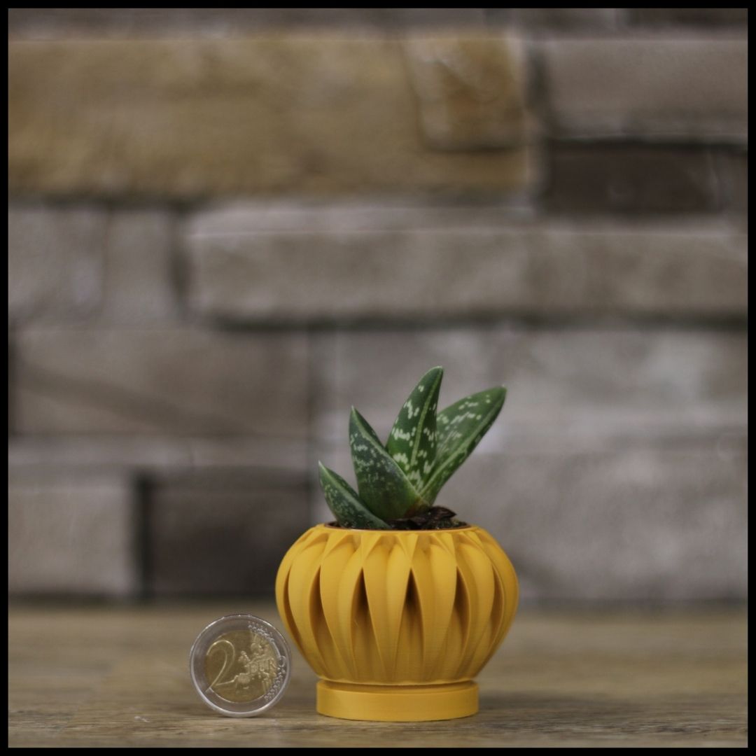 Vaso Mini modello ABU DHABI - MUSTARD YELLOW