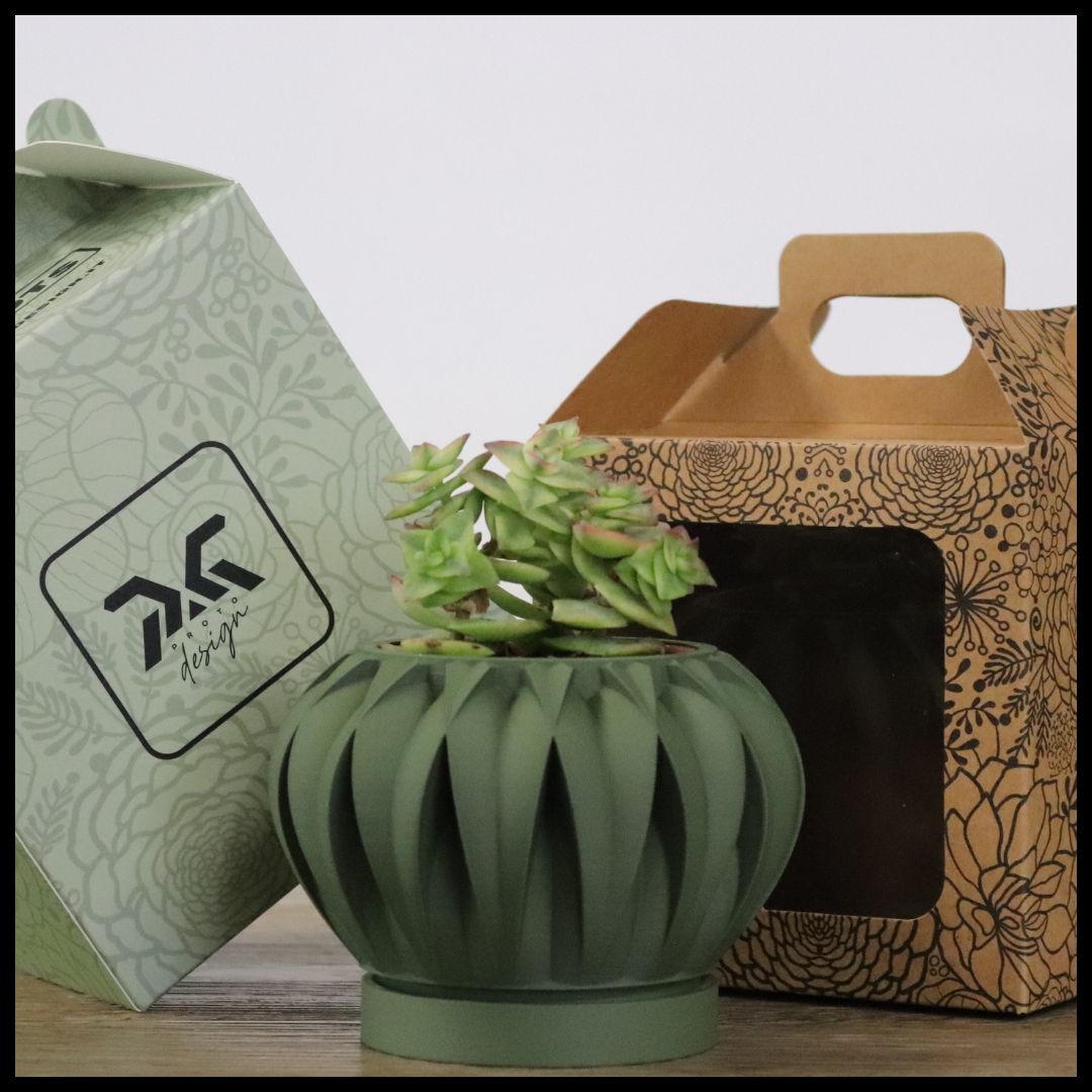 Vaso Tiny modello ABU DHABI - OLIVE GREEN