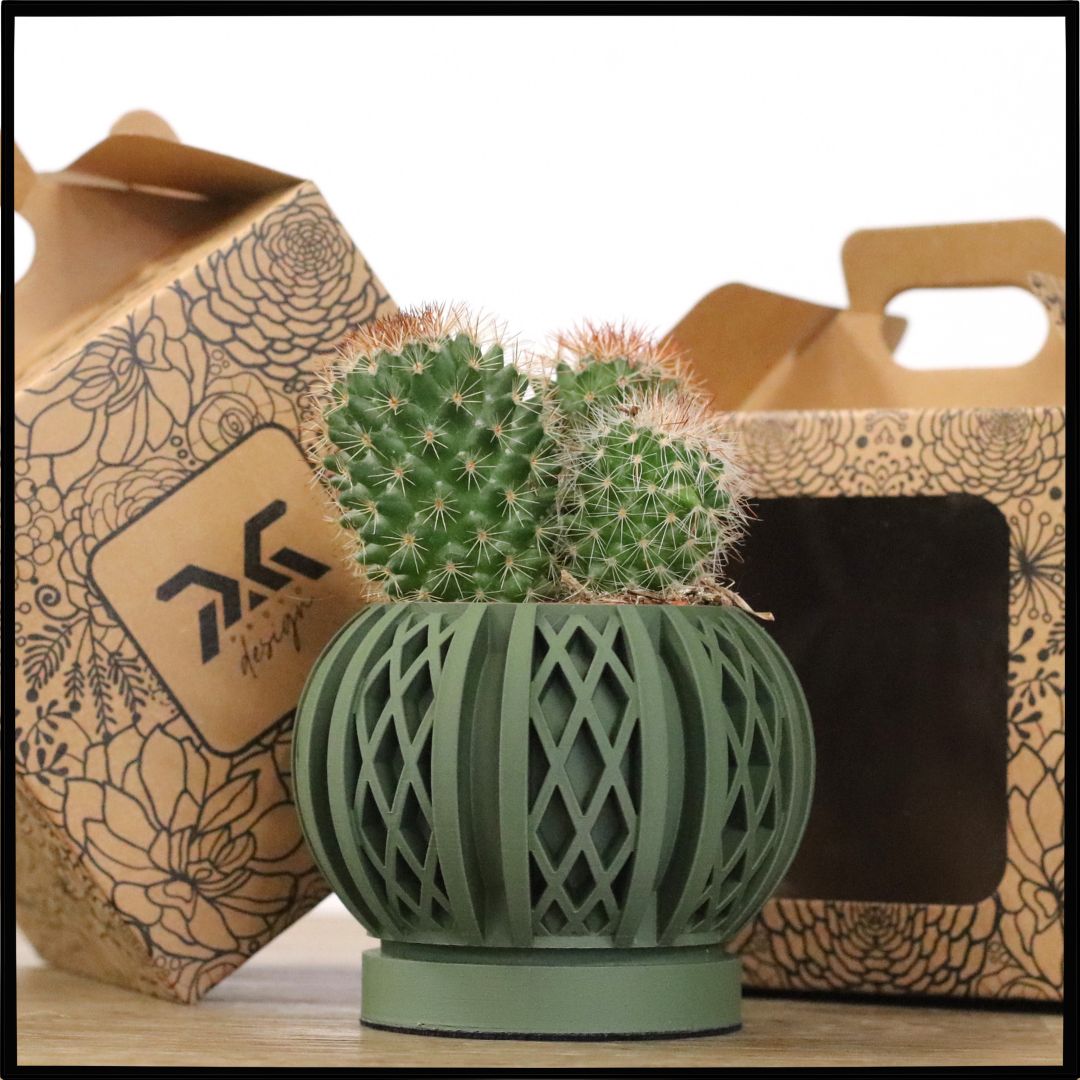 Vaso Tiny modello SHANGHAI - OLIVE GREEN