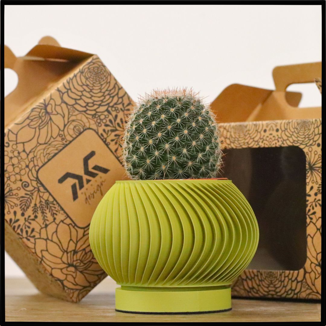 Vaso Tiny modello ARUBA - MUSTARD GREEN