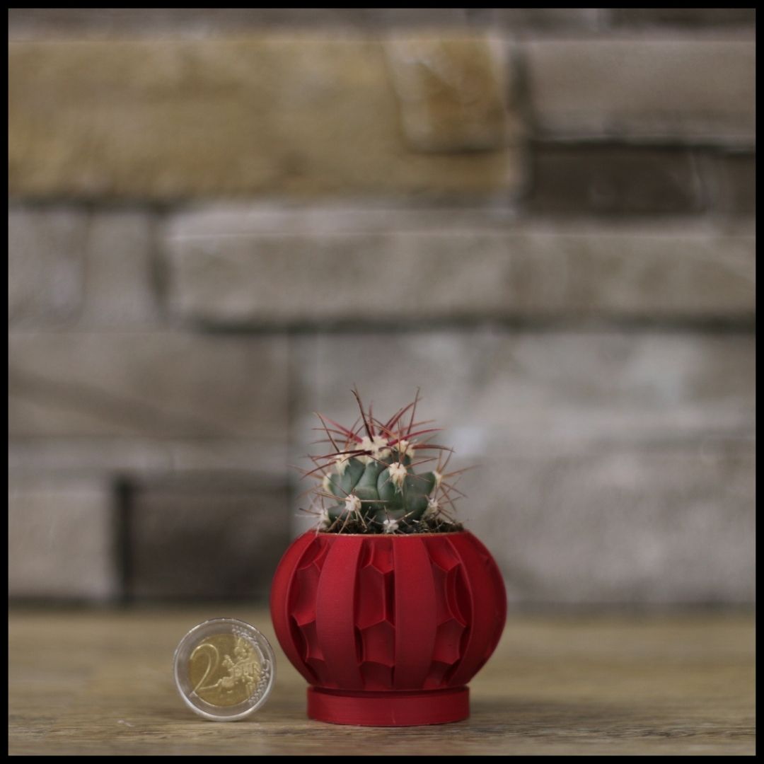 Vaso Mini modello BRASILIA - CHERRY RED