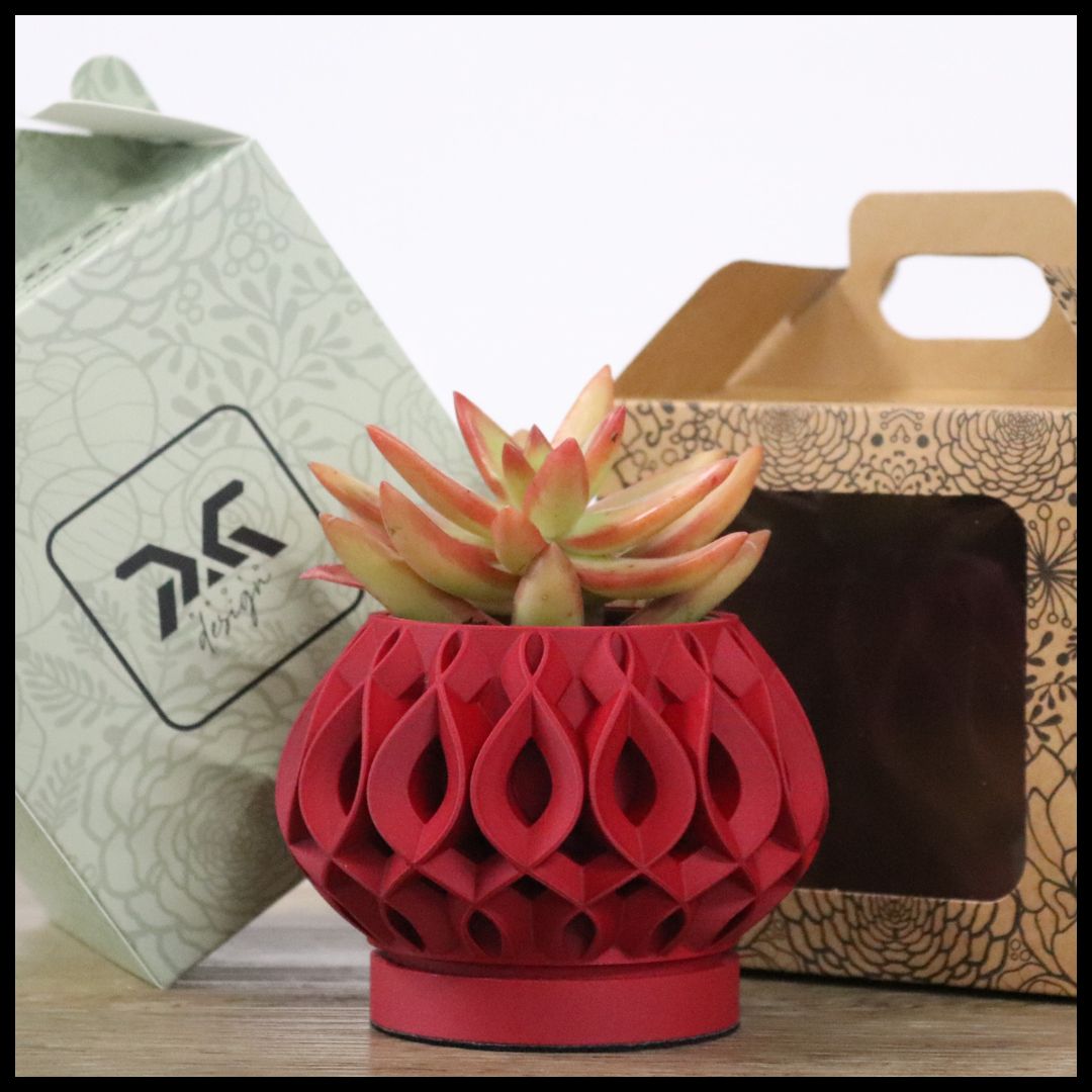 Vaso Tiny modello SIVIGLIA - CHERRY RED