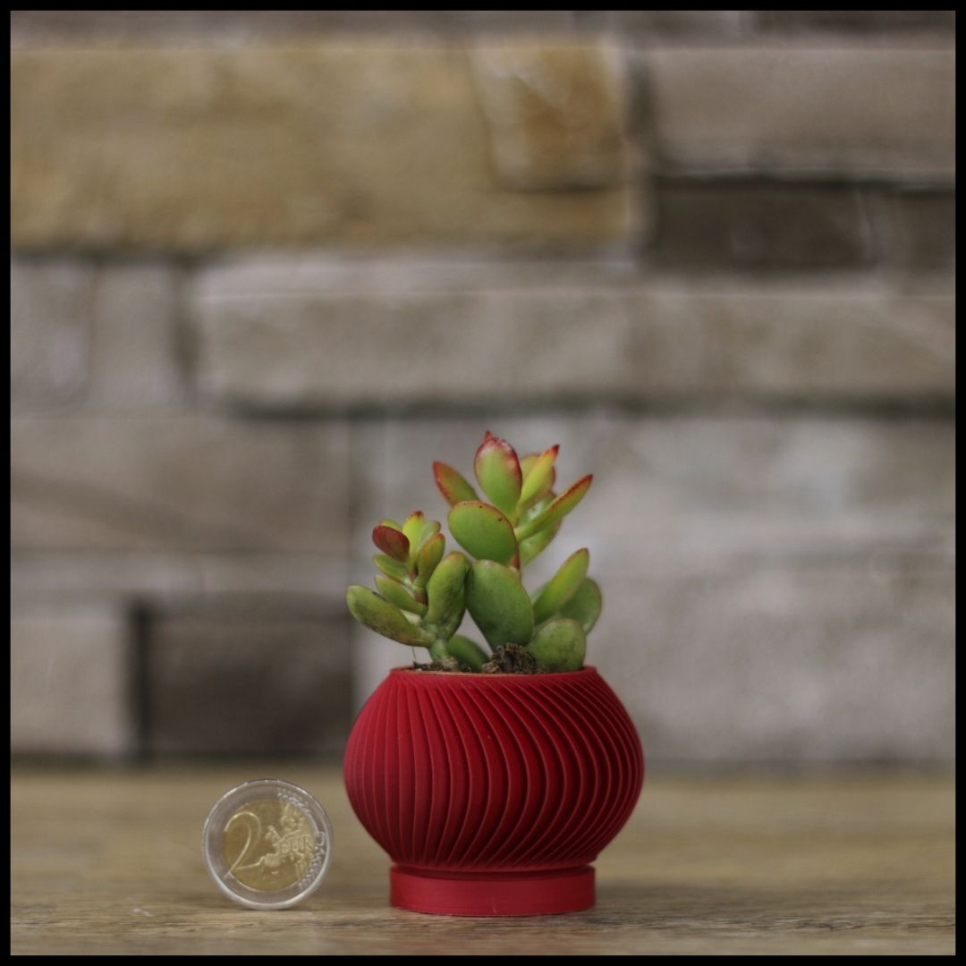 Vaso Mini modello ARUBA - CHERRY RED