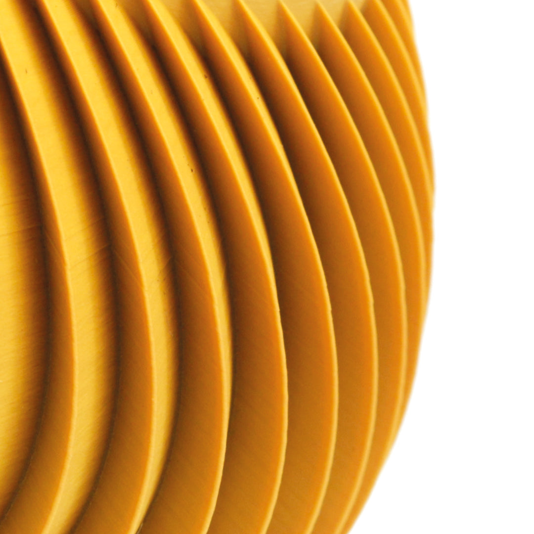 Vaso design modello ARUBA - MUSTARD YELLOW