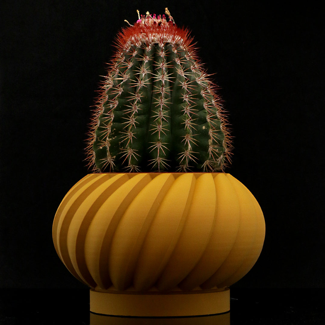 Vaso design modello BARCELONA - MUSTARD YELLOW