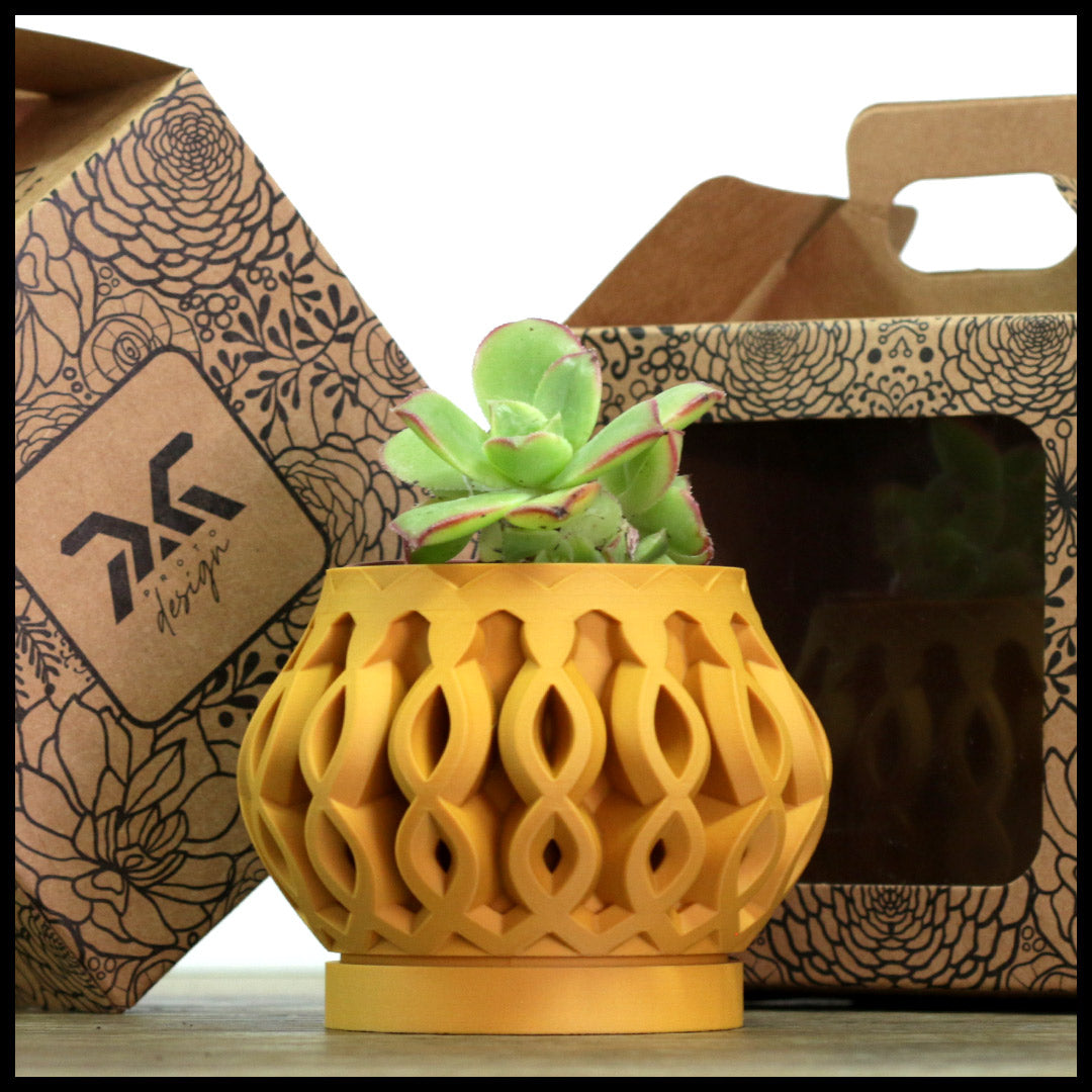 Vaso Tiny modello BUCAREST - MUSTARD YELLOW