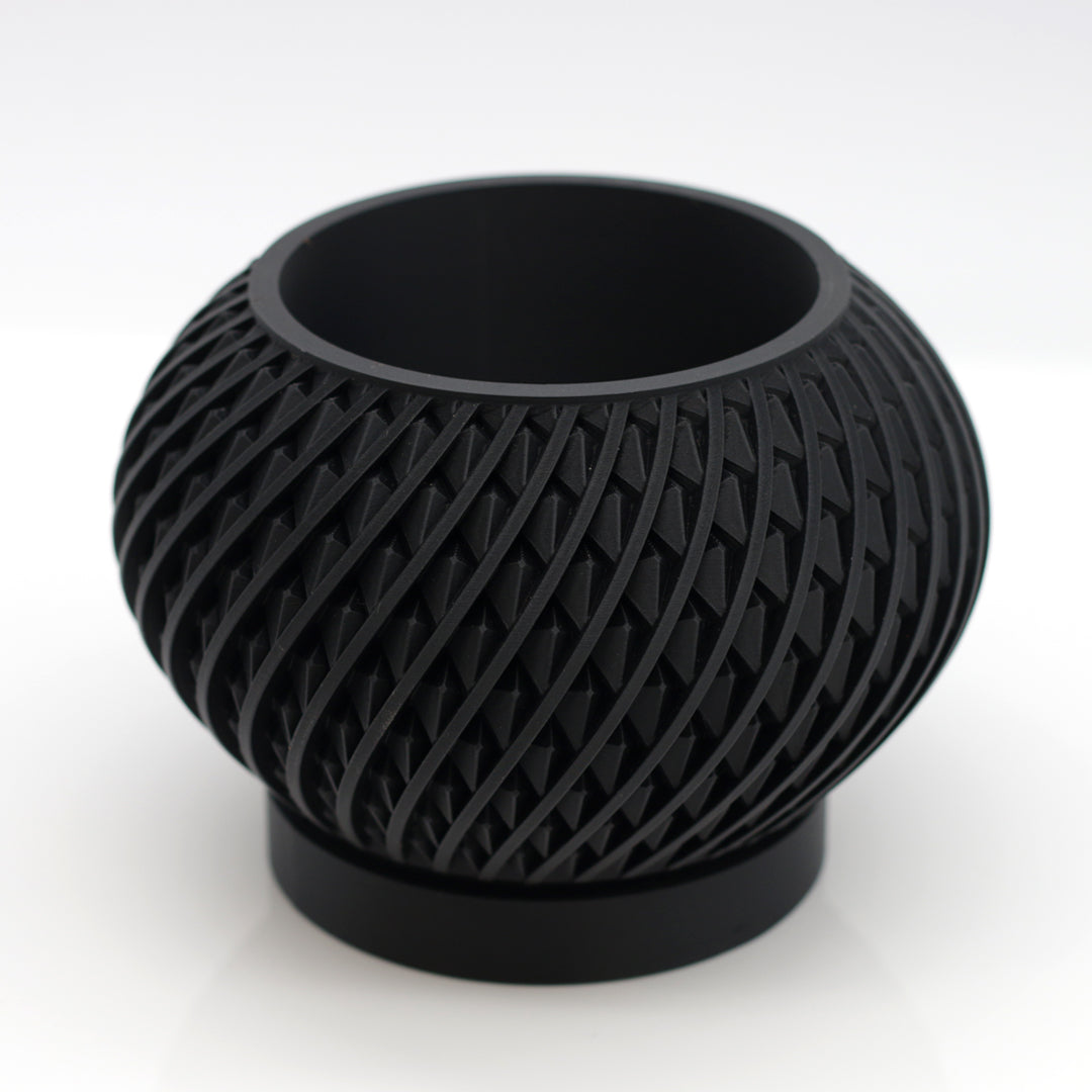 Vaso design modello DELHI - MATTE BLACK