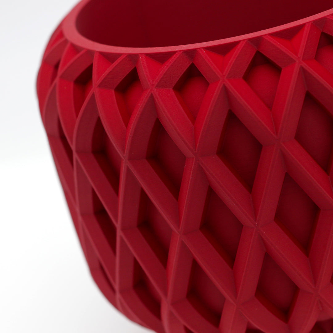 Vaso design modello OSAKA - CHERRY RED