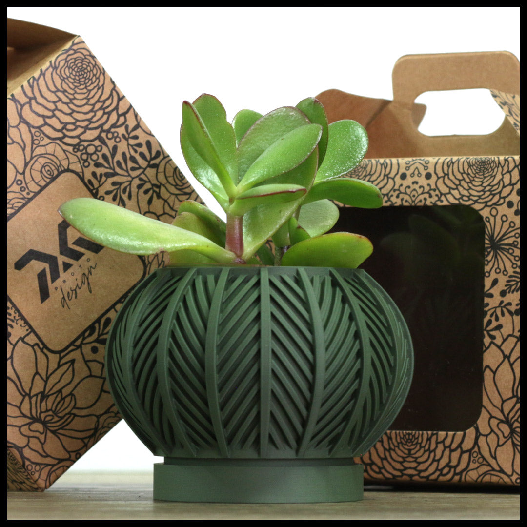 Vaso Tiny modello BALI - OLIVE GREEN