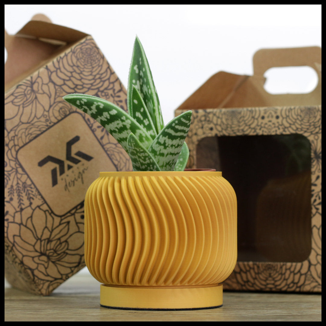 Vaso Tiny modello ESSEN - MUSTARD YELLOW