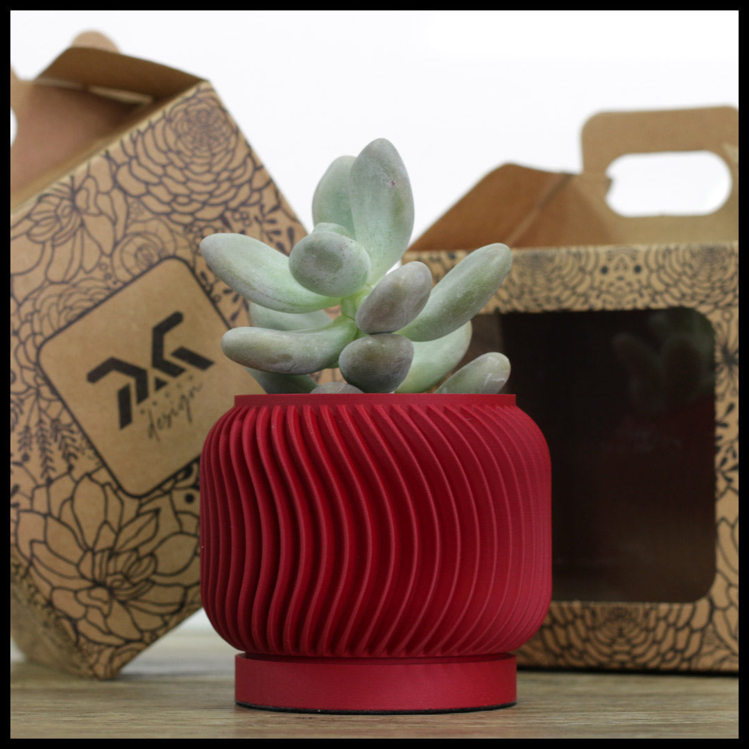 Vaso Tiny modello ESSEN - CHERRY RED