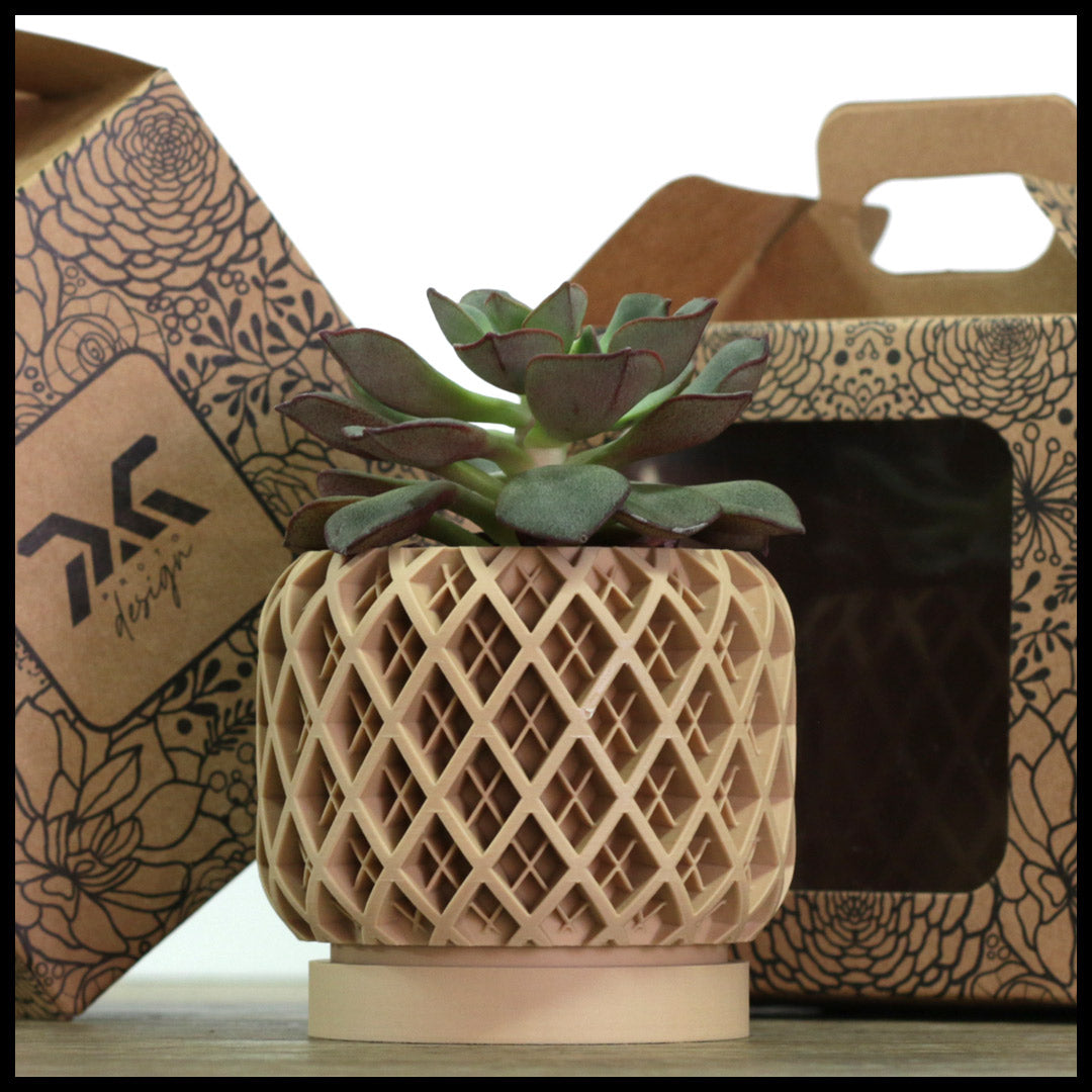 Vaso Tiny modello TAORMINA - MATTE KRAFT