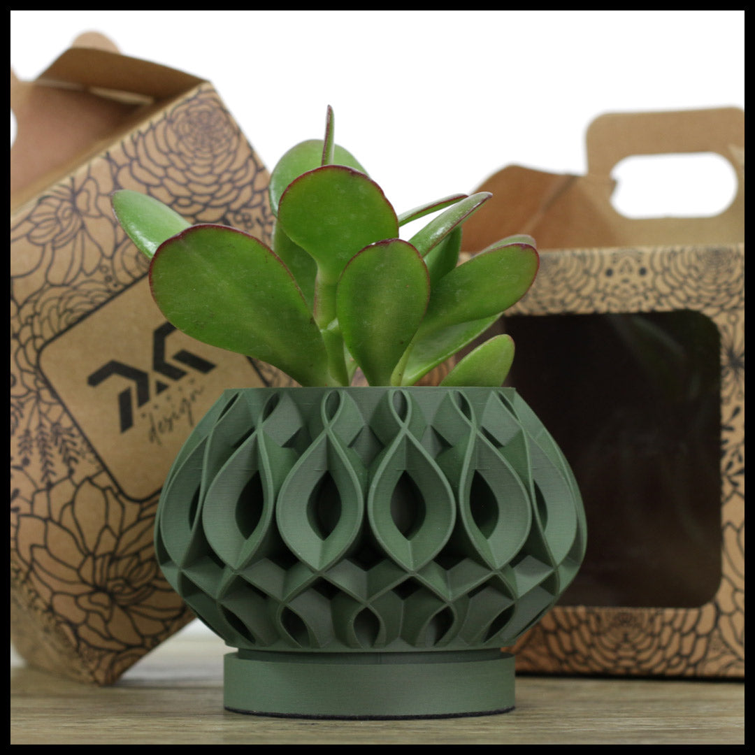 Vaso Tiny modello SIVIGLIA - OLIVE GREEN