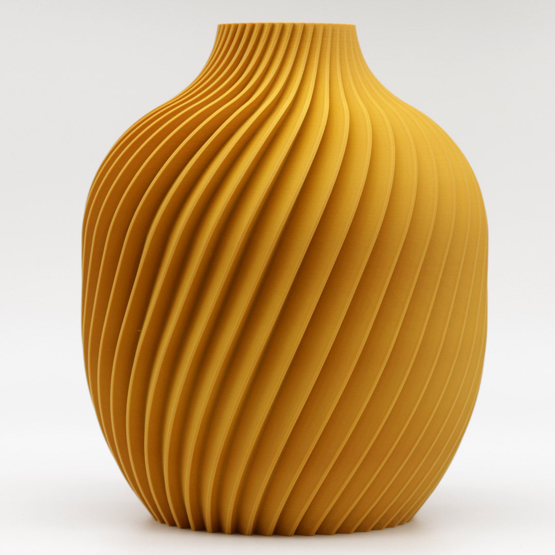 Vaso design modello PORTO - MUSTARD YELLOW