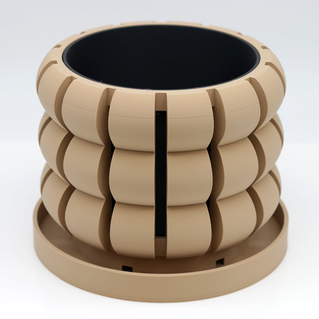 Vaso design modello CANCUN - MATTE KHRAFT