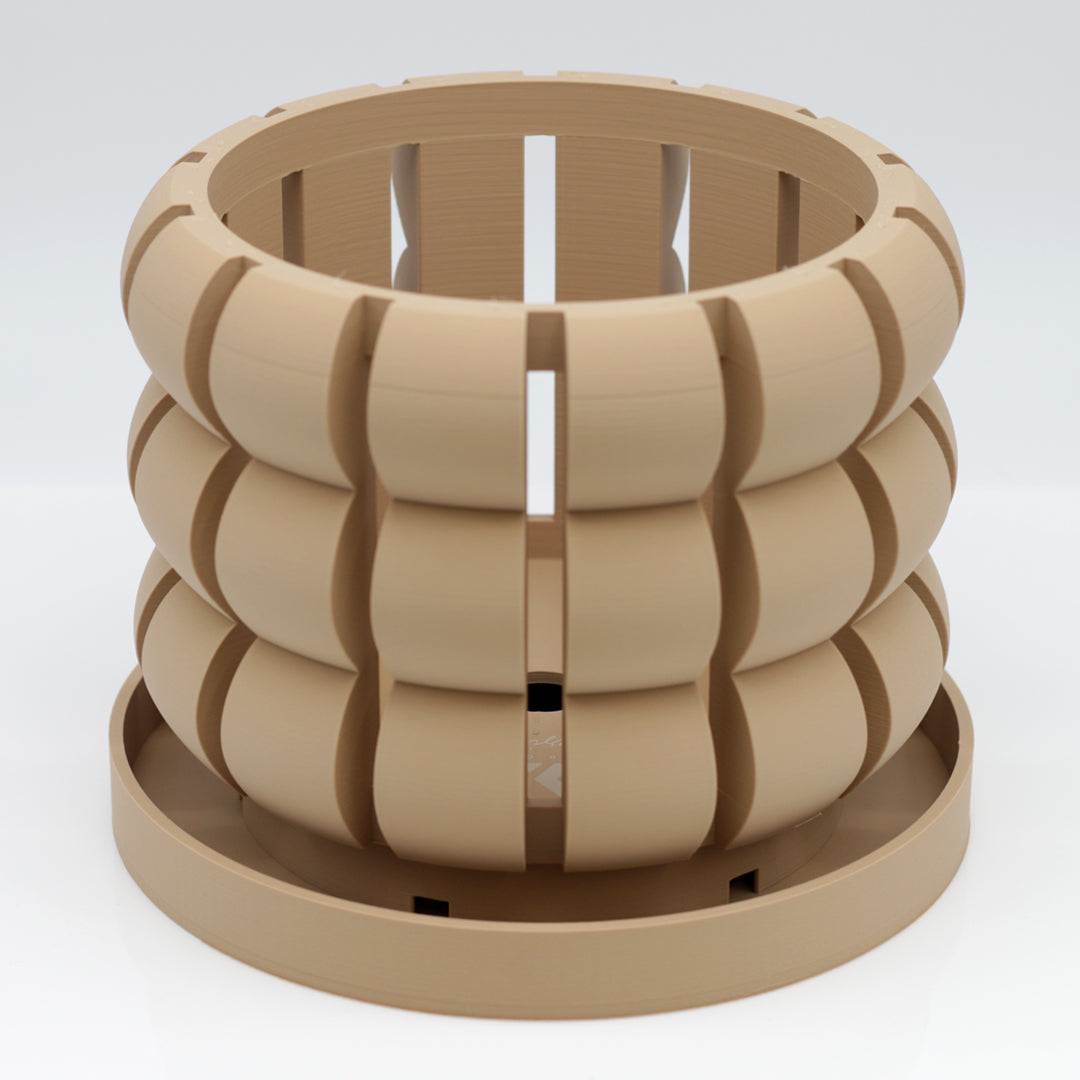 Vaso design modello CANCUN - MATTE KHRAFT