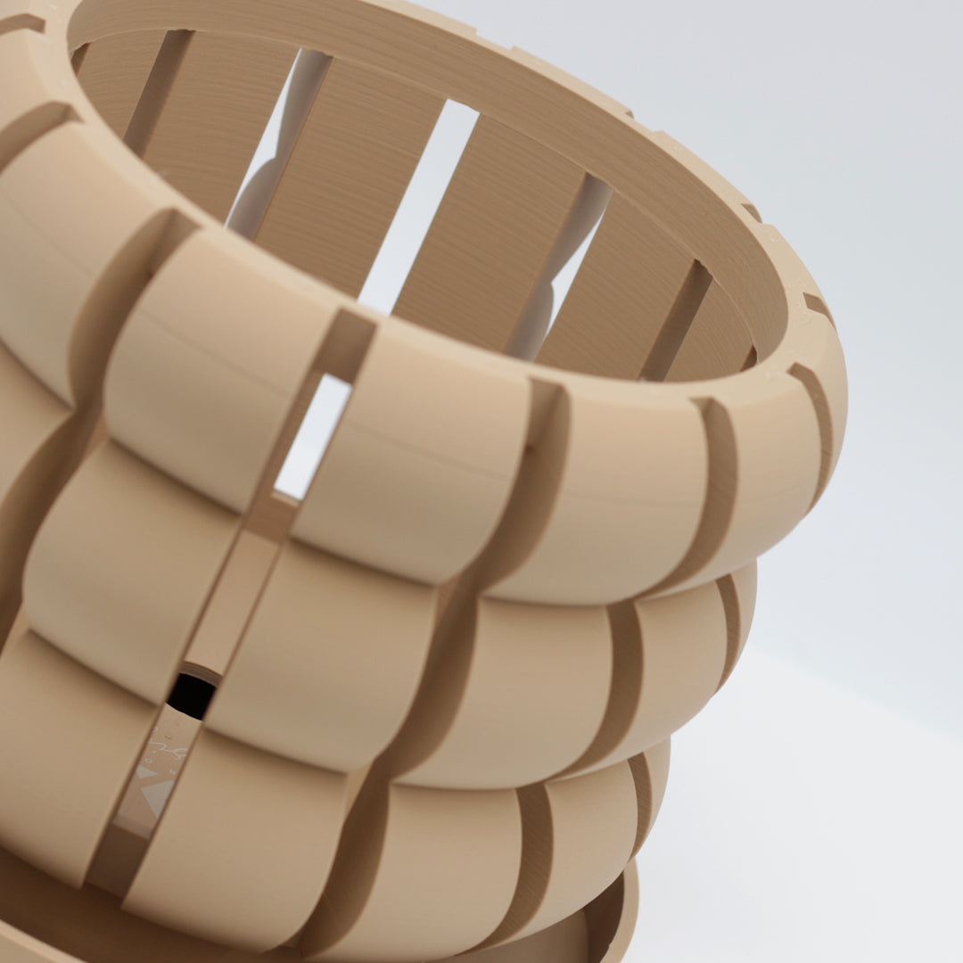 Vaso design modello CANCUN - MATTE KHRAFT