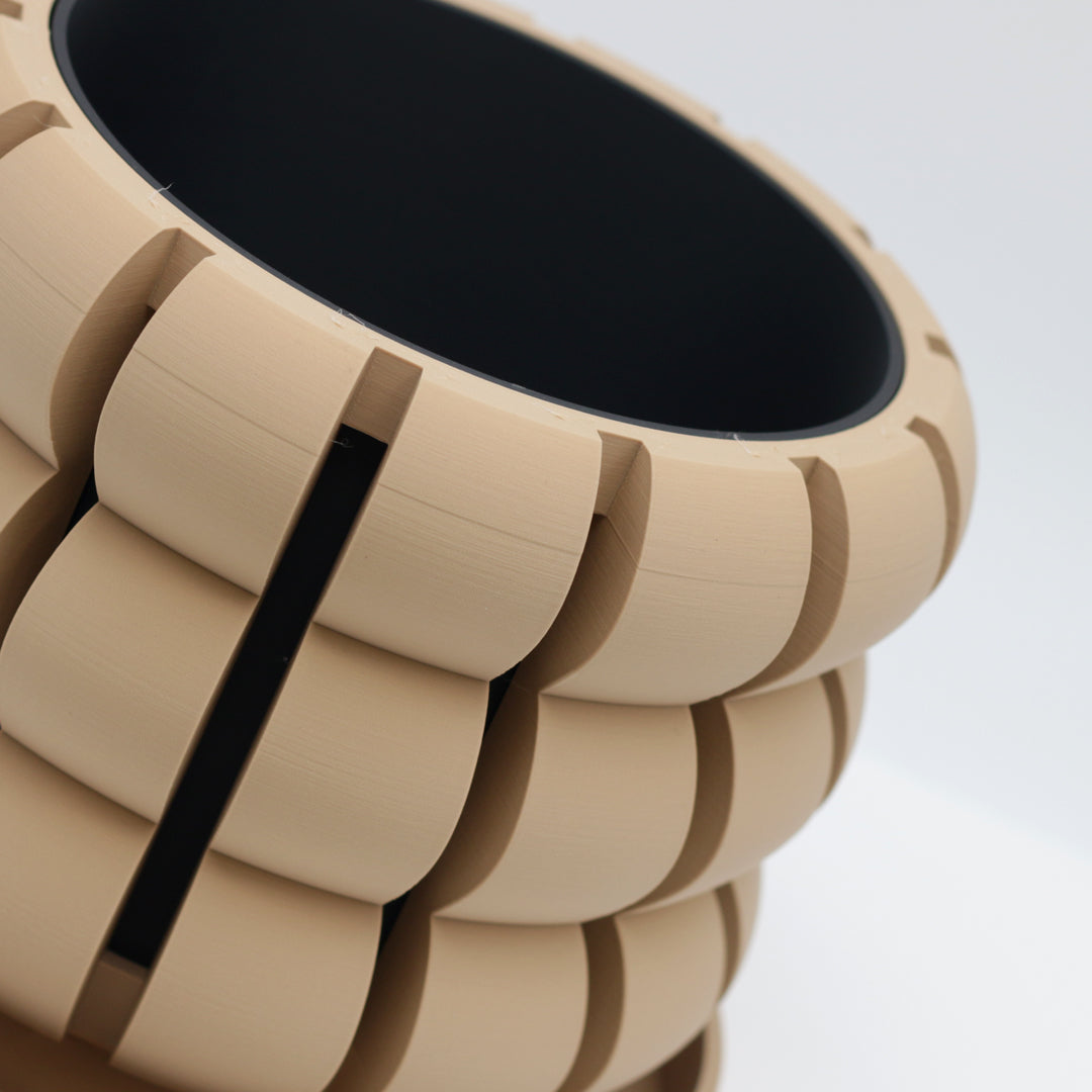 Vaso design modello CANCUN - MATTE KHRAFT