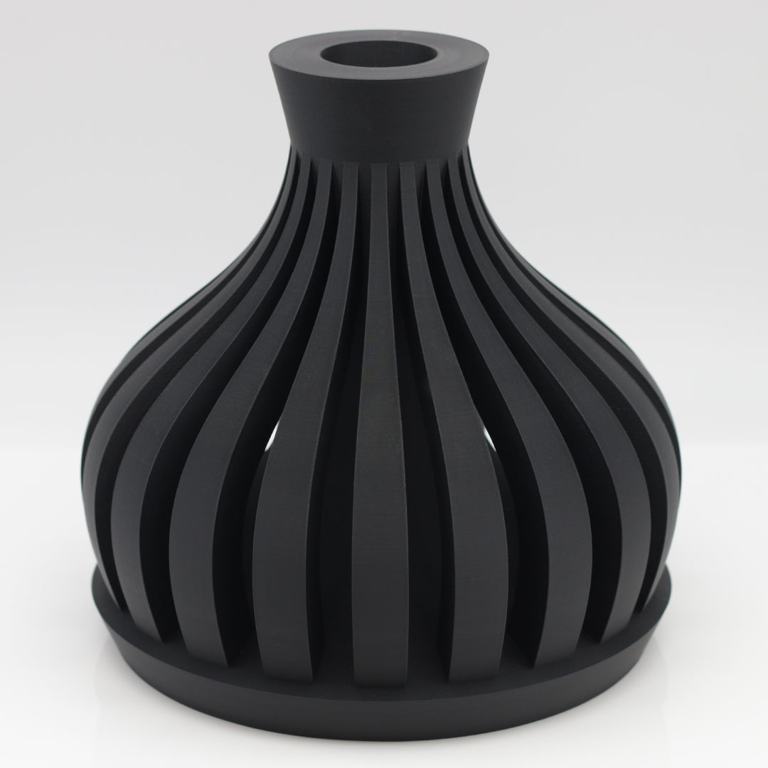Vaso design modello LISBONA - MATTE BLACK