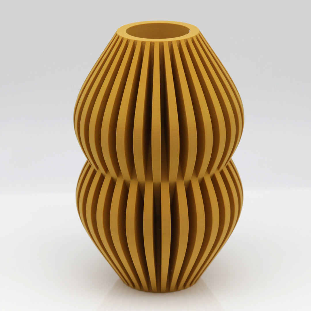 Vaso design modello STOCCOLMA - MUSTARD YELLOW