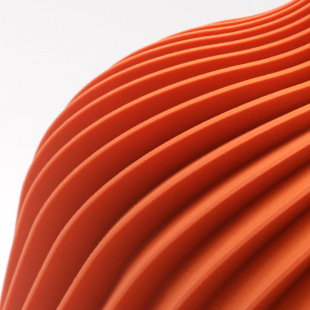 Vaso design modello PORTO - MATTE ORANGE
