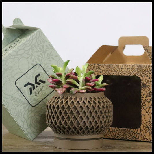 Vaso Tiny modello DAMASCO - MALT CLAY