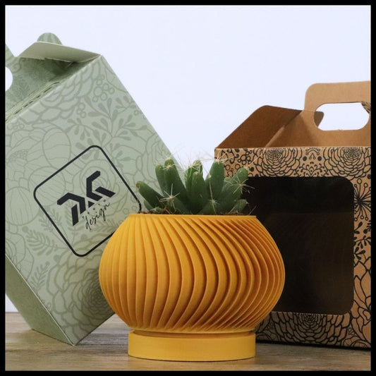 Vaso Tiny modello ARUBA - MUSTARD YELLOW