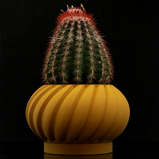 Vaso design modello BARCELONA - MUSTARD YELLOW