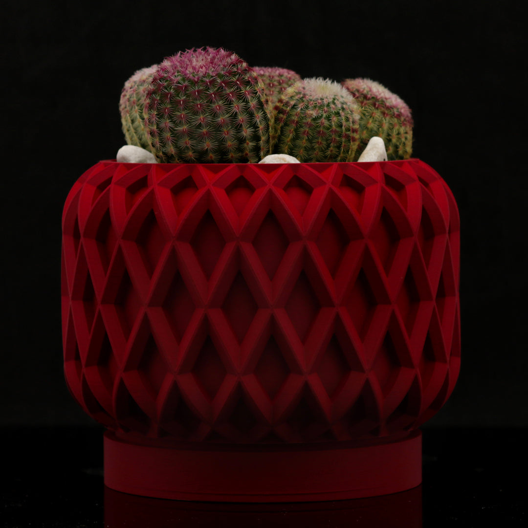Vaso design modello OSAKA - CHERRY RED