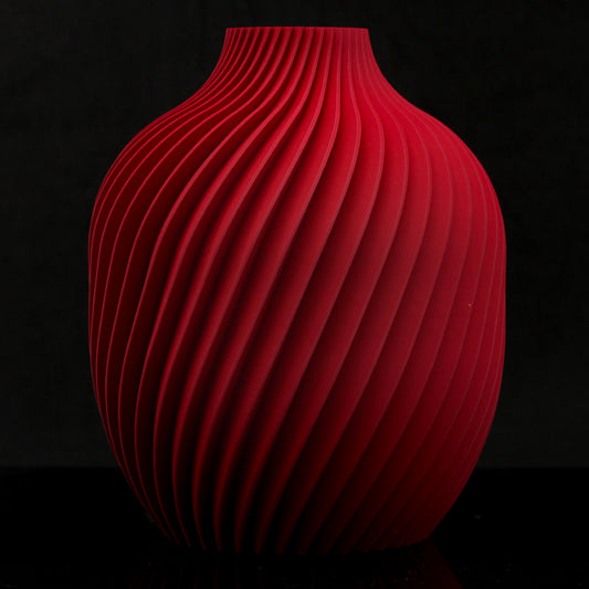 Vaso design modello PORTO - CHERRY RED