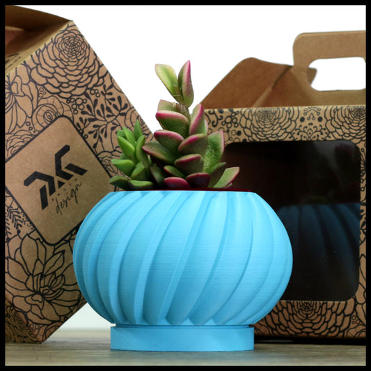 Vaso Tiny modello BARCELONA - MIAMI BLUE