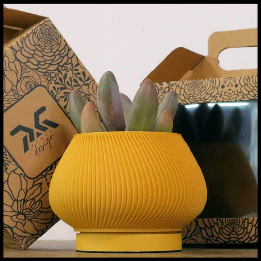 Vaso Tiny modello BILBAO - MUSTARD YELLOW