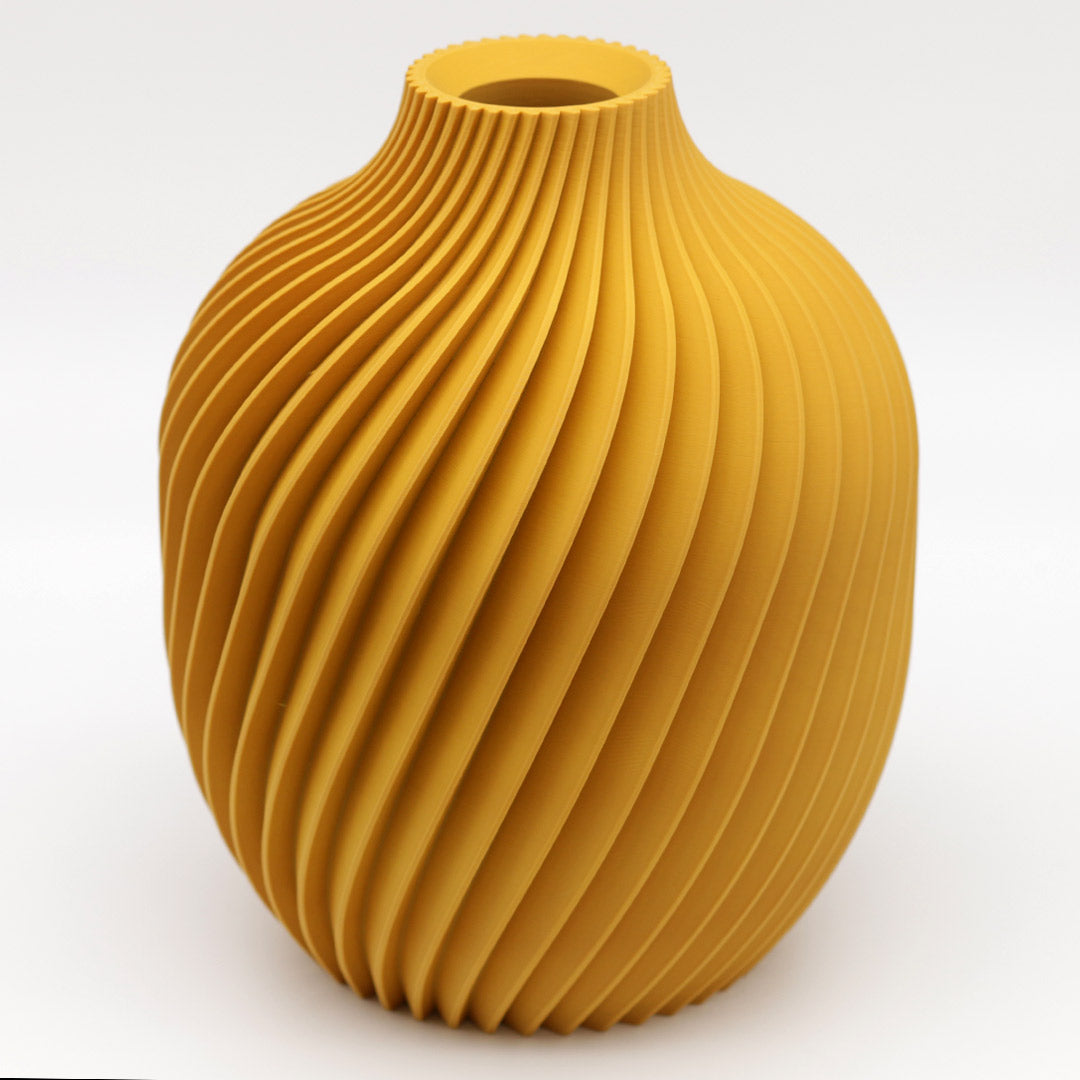 Vaso design modello PORTO - MUSTARD YELLOW