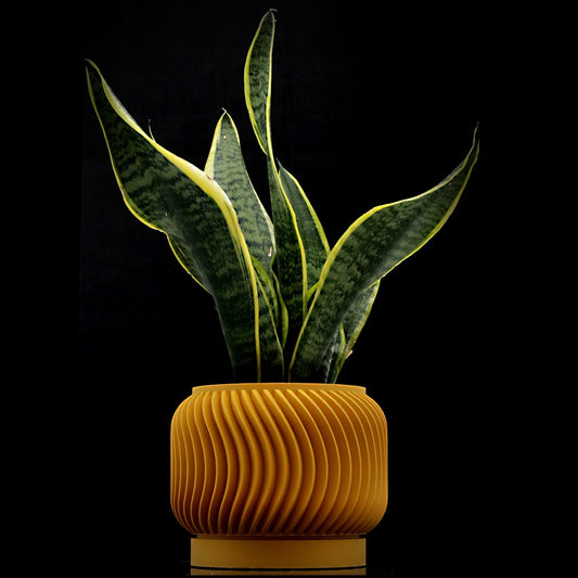 Vaso design modello ESSEN - MUSTARD YELLOW