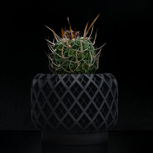 Vaso design modello TAORMINA - MATTE BLACK