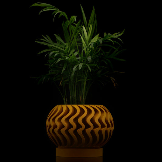 Vaso design modello FORTALEZA - MUSTARD YELLOW