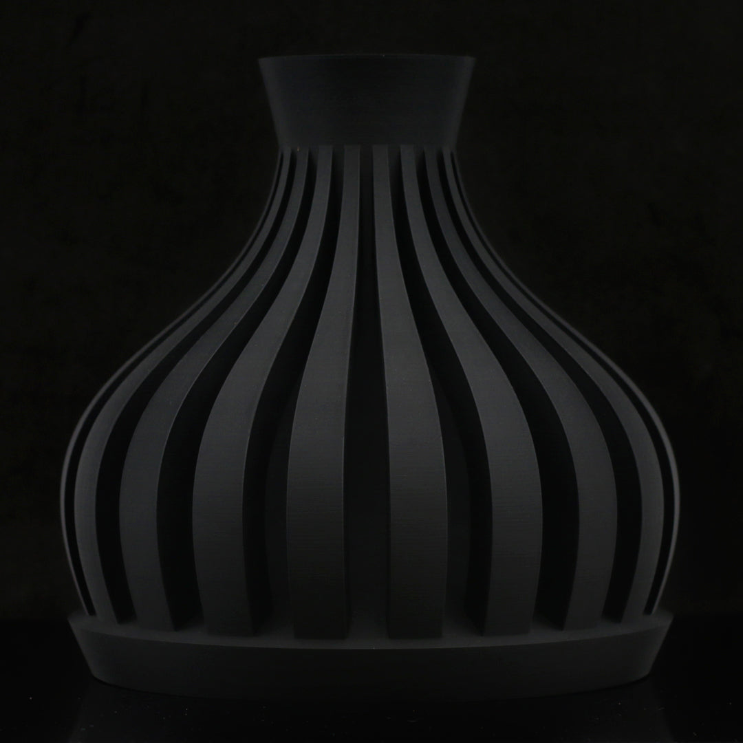 Vaso design modello LISBONA - MATTE BLACK