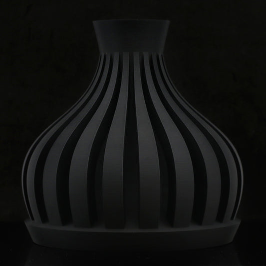 Vaso design modello LISBONA - MATTE BLACK