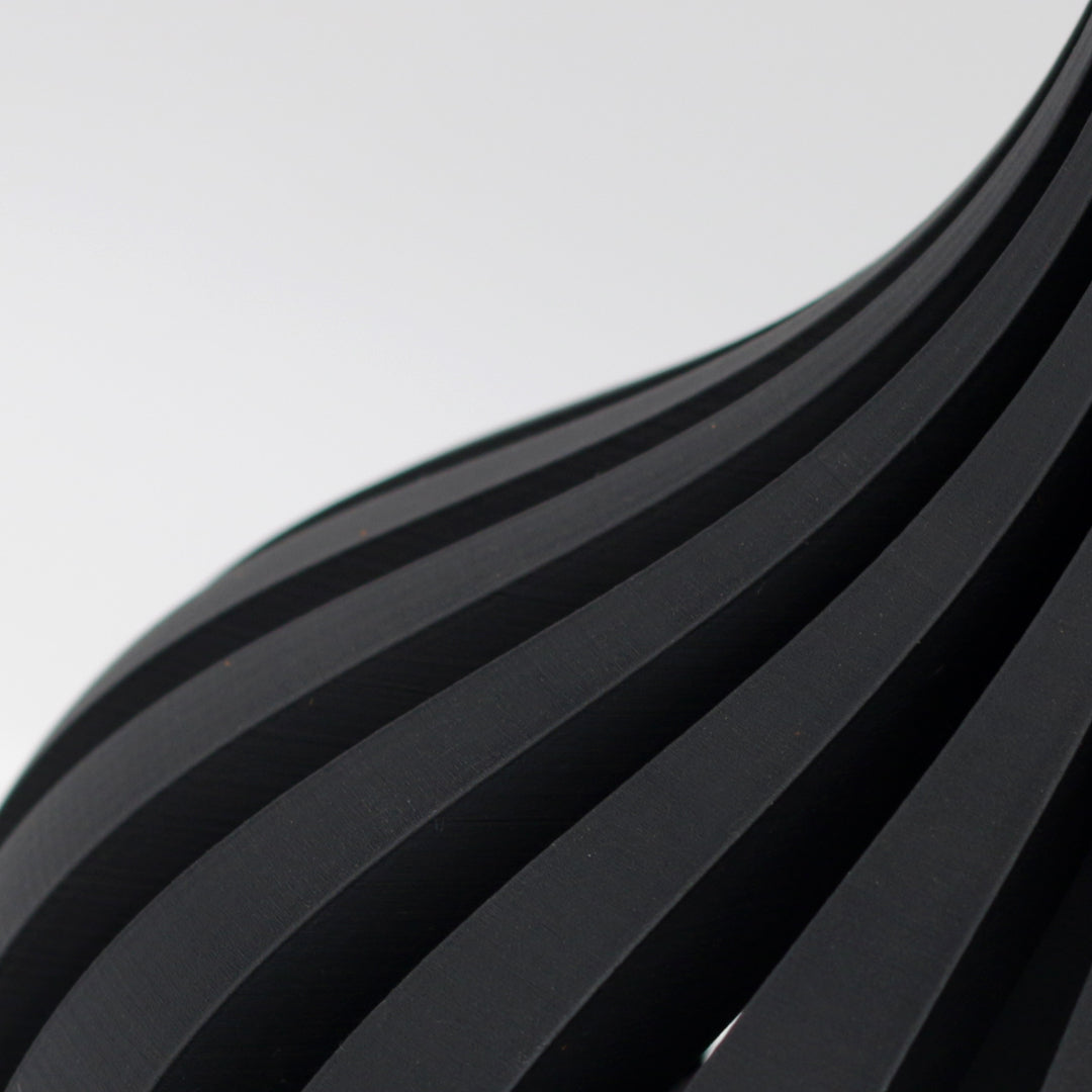 Vaso design modello LISBONA - MATTE BLACK