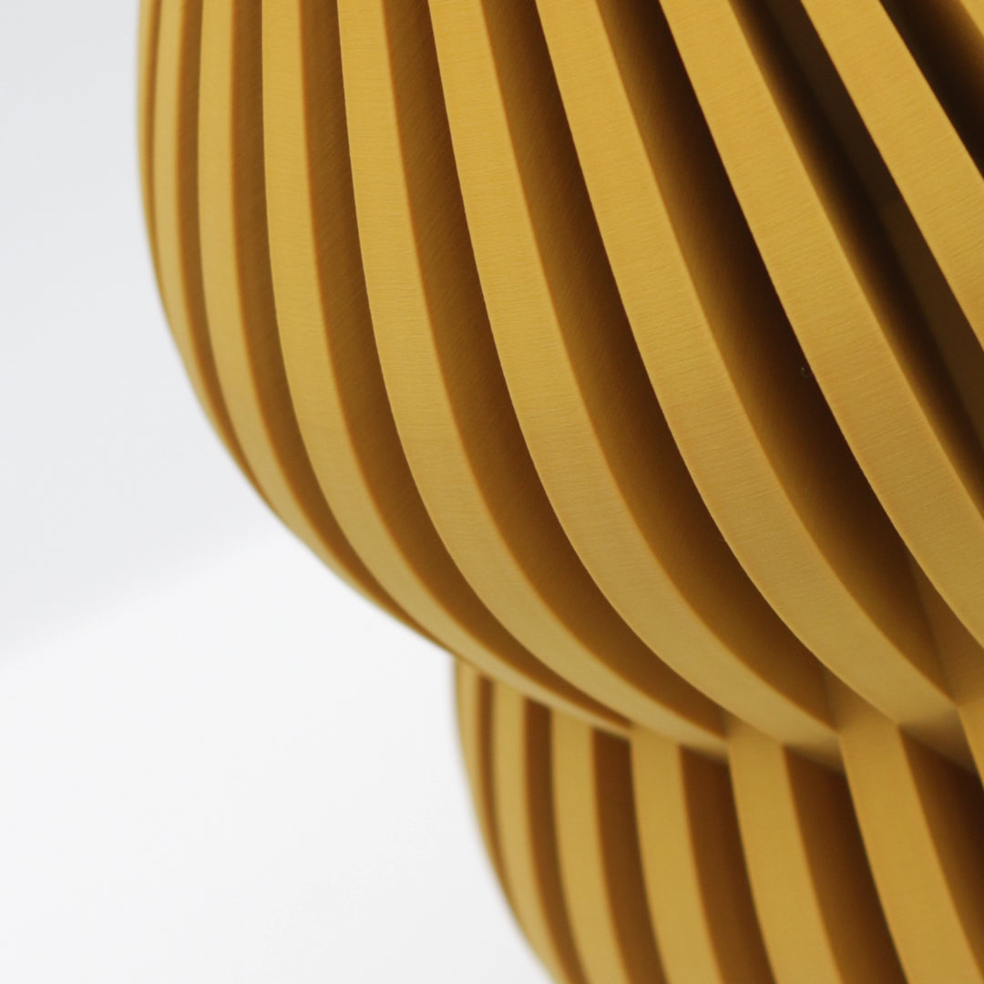 Vaso design modello STOCCOLMA - MUSTARD YELLOW