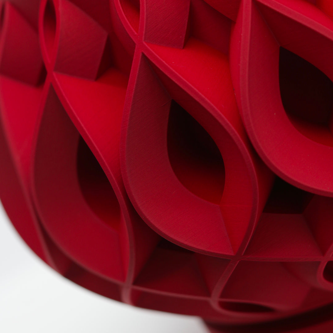 Vaso design modello SIVIGLIA - CHERRY RED